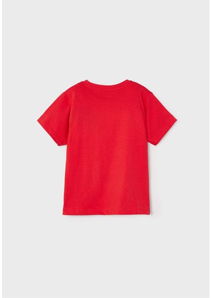 Yazlık Erkek Kısa Kol T-Shirt 2'li Set - Kırmızı modelleri