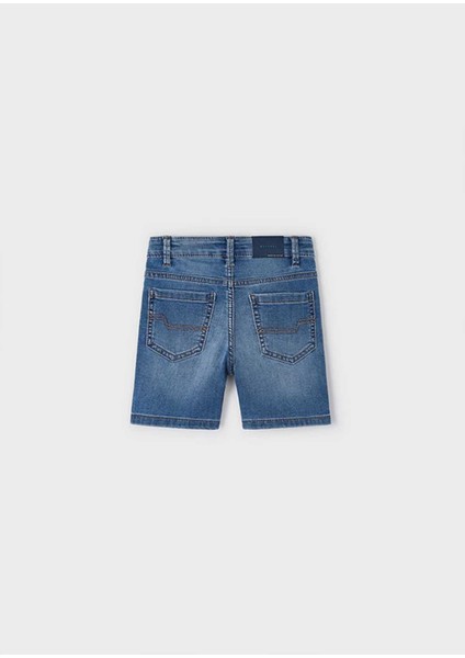 Yazlık Erkek Denim Bermuda Şort Mavi modelleri