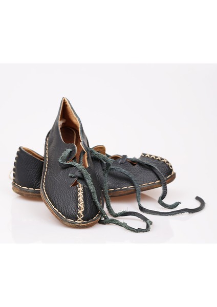 Çocuklar Için El Yapımı Hakiki Deri Yöresel Yemeni Çarıklar