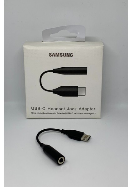 Usb-C Headset Jack Adapter Usb-C To 3,5mm Samsung Uyumlu Audio Jack