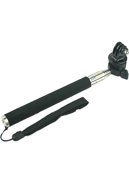 Tüm Aksiyon Kameralara Uyumlu Metal Monopod + Tripod Adaptörü