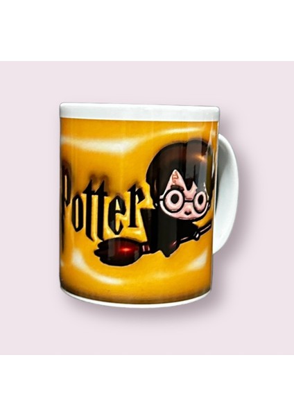 Harry Potter Desenli Baskılı Premium Kupa