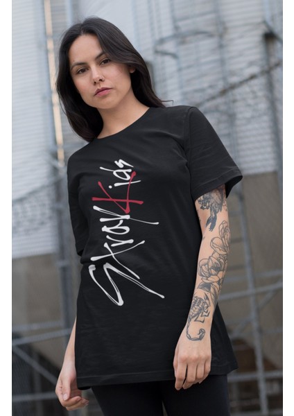 Stray Kids Baskılı Erkek-Kadın T-Shirt