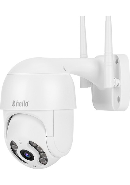 Hello WS-Q202X 2 Mp Icsee Program Destekli Wifi Ip Kamera Iç Dış Mekan Gece Görüşlü Kamera Hd Görüntü