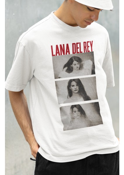 Lana Del Rey Fotograf Baskılı Erkek-Kadın T-Shirt modelleri