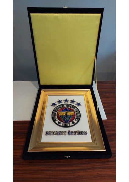 Gold Fenerbahçe Arma Filografi Tablo