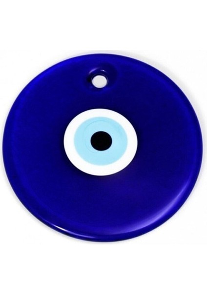 Cam Nazar Boncuğu 15 cm Delikli - 5'li