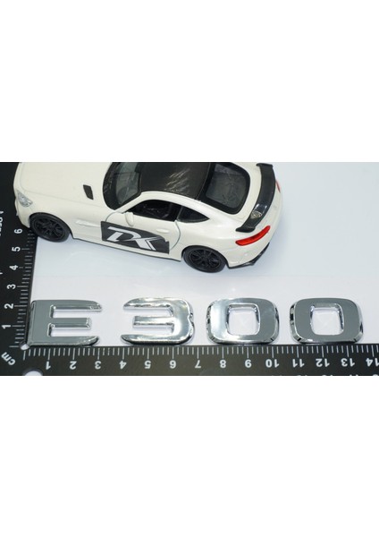 E300 Bagaj Krom Abs 3m 3D Yazı Logo Benz Ile Uyumlu modelleri