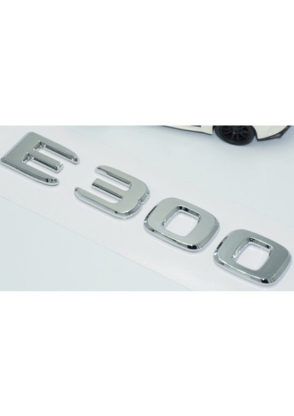 E300 Bagaj Krom Abs 3m 3D Yazı Logo Benz Ile Uyumlu fırsatları