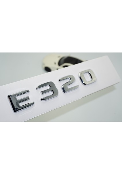 E320 Bagaj Krom Abs 3m 3D Yazı Logo Benz Ile Uyumlu