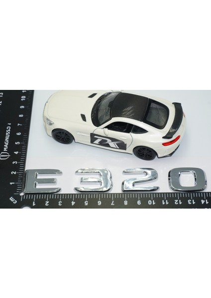 E320 Bagaj Krom Abs 3m 3D Yazı Logo Benz Ile Uyumlu modelleri