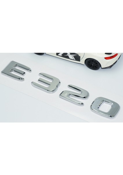 E320 Bagaj Krom Abs 3m 3D Yazı Logo Benz Ile Uyumlu fırsatları