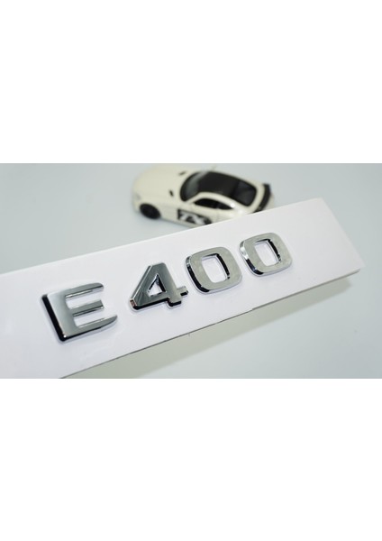 E400 Bagaj Krom Abs 3m 3D Yazı Logo Benz Ile Uyumlu