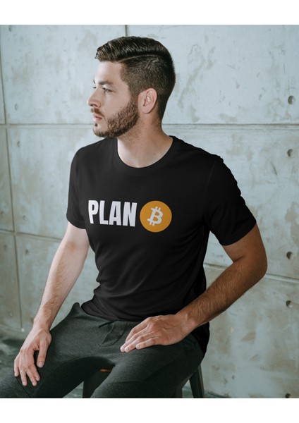 Plan Bitcoin T-Shirt Siyah Unisex fiyatları
