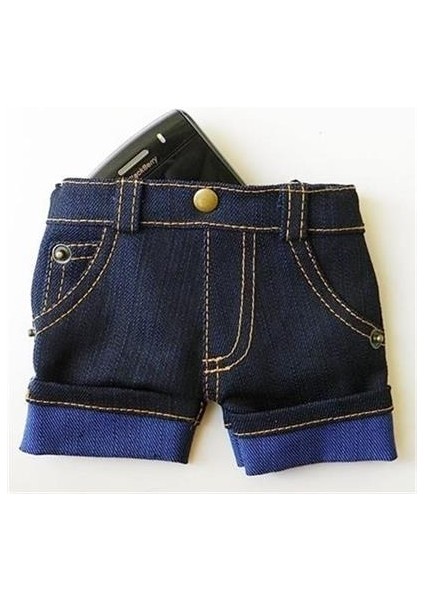 Buffer® Jean Short Telefon Kılıfı ve Cüzdan