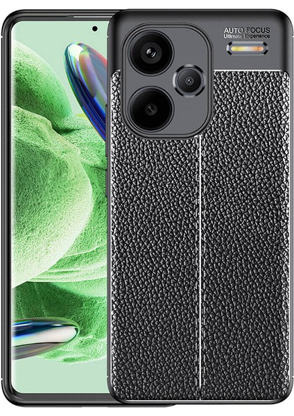 Xiaomi Redmi Note 13 Pro Plus 5g Kılıf Deri Desenli Lux Niss Silikon