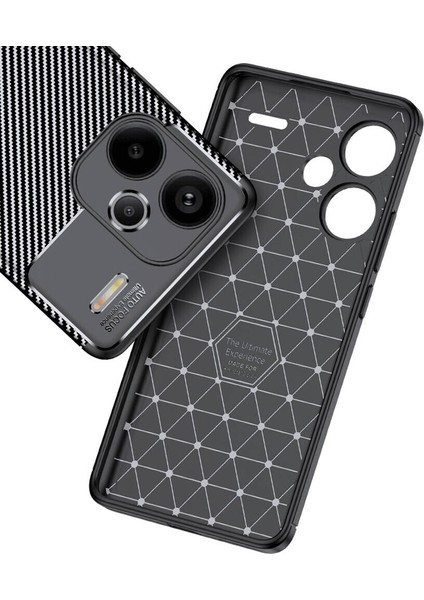 Xiaomi Redmi Note 13 Pro Plus 5g Kılıf Karbon Desenli Lux Negro Silikon fırsatları