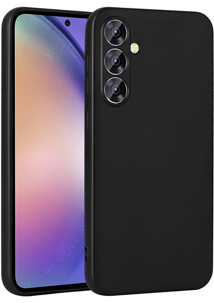 Samsung Galaxy A55 Kılıf Kamera Korumalı Ince Mat Silikon