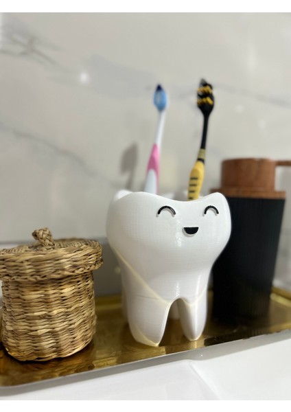 Dorden 3D Diş Fırçalık Sevimli Banyo Aksesuarı