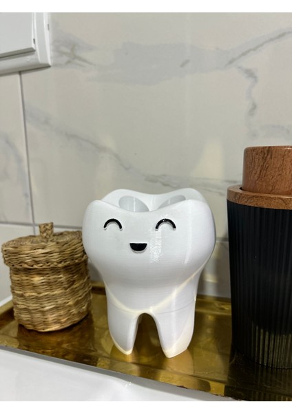 Dorden 3D Diş Fırçalık Sevimli Banyo Aksesuarı