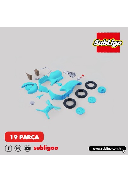 Vespa Motor Model Oyuncak Turkuaz fiyatları