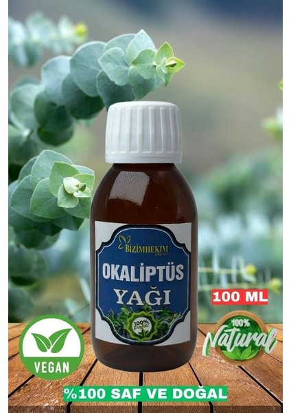 Okaliptüs Yağı 100 ml %100 Saf ve Doğal Okaliptus Uçucu Yağı