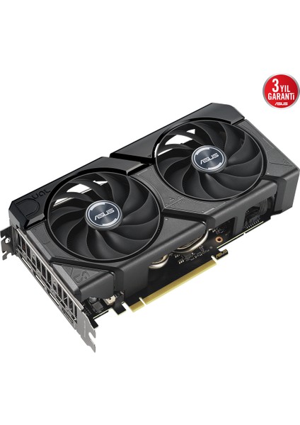 ASUS DUAL-RTX4070S-O12G-EVO NVIDIA GEFORCE RTX 4070 SUPER 12GB GDDR6X 192bit 2550MHz OC HDMI 3xDP DLSS3 EKRAN KARTI