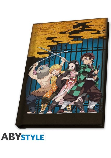 Demon Slayer Gift Set Tanjiro Mug + Keyring + Notebook