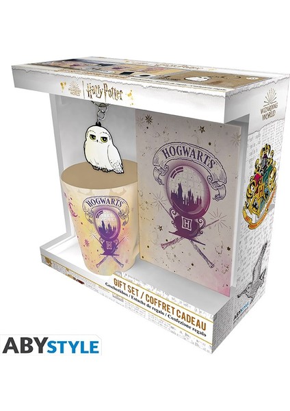 Harry Potter Pack Hogwarts Mug + Keyring + Notebook
