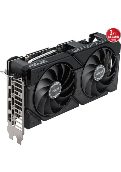 ASUS DUAL-RTX4070S-O12G-EVO NVIDIA GEFORCE RTX 4070 SUPER 12GB GDDR6X 192bit 2550MHz OC HDMI 3xDP DLSS3 EKRAN KARTI