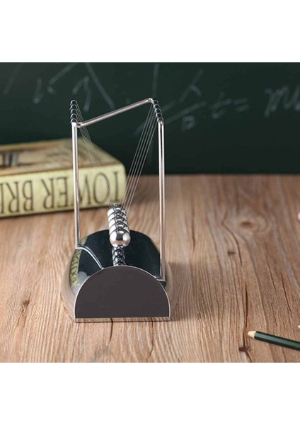 Lüks Newton Balance Denge Topu Büyük Boy Z Cradle Şık Ofis Hediyesi