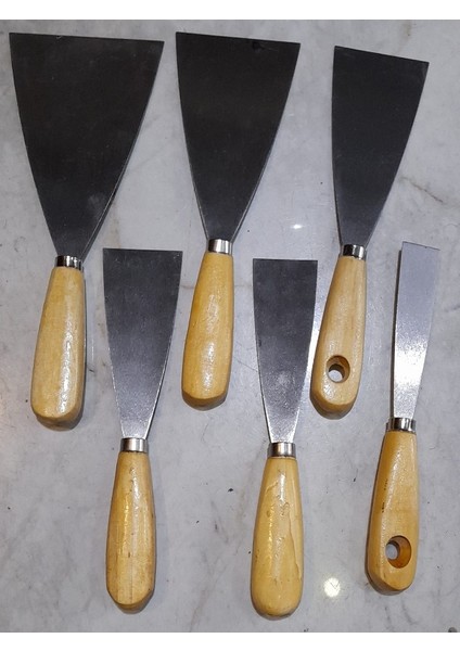 Spatula Tahta Ahşap Saplı 6 Adet Set fiyatları