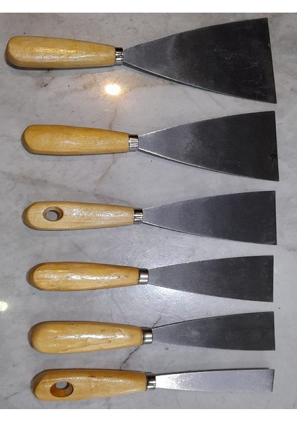 Spatula Tahta Ahşap Saplı 6 Adet Set fırsatları