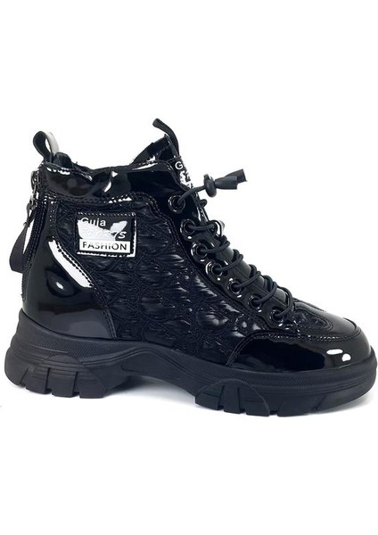 3108 23KB Kadın Sneaker Günlük Bot Siyah