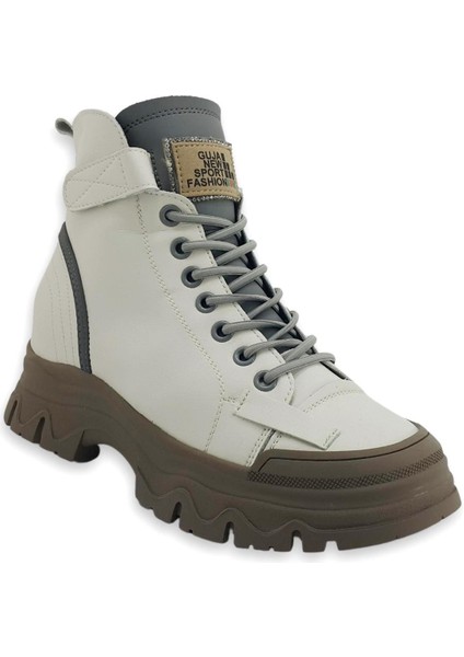 3101 23KB Sneaker Kadın Günlük Bot Gri