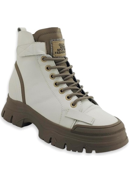 3101 23KB Sneaker Kadın Günlük Bot Camel