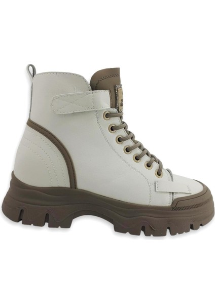 3101 23KB Sneaker Kadın Günlük Bot Camel