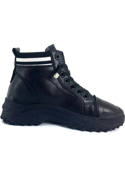 31020 23KB Kadın Sneaker Günlük Bot Kömür modelleri