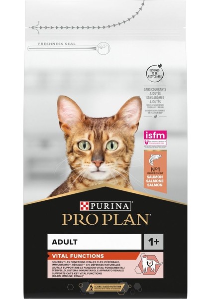 Proplan Orijinal Somonlu Kedi Maması Vital 3 kg