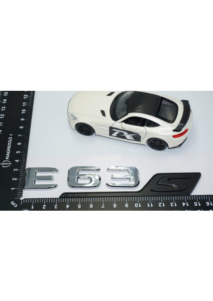 E63S Bagaj Siyah Krom Abs Yazı Logo Benz Ile Uyumlu modelleri