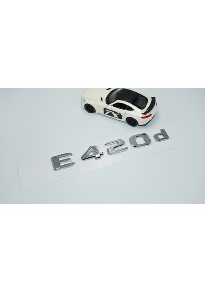 E420D Bagaj Krom Abs 3m 3D Yazı Logo Benz Ile Uyumlu
