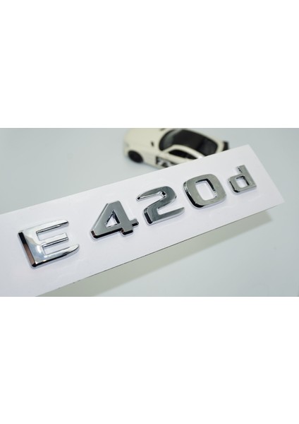 E420D Bagaj Krom Abs 3m 3D Yazı Logo Benz Ile Uyumlu