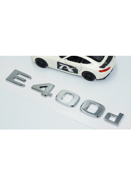 E400D Bagaj Krom Abs 3m 3D Yazı Logo Benz Ile Uyumlu