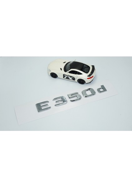 E350D Bagaj Krom Abs 3m 3D Yazı Logo Benz Ile Uyumlu