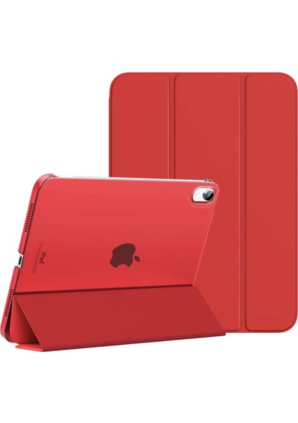 Apple Air 4. Nesil (2020) 10.9 Yatay Standlı Uyku Modlu Basic Arkası Sert Smart Kılıf ve Ekran Koruyucu A2316 A2324 A2325 A2072