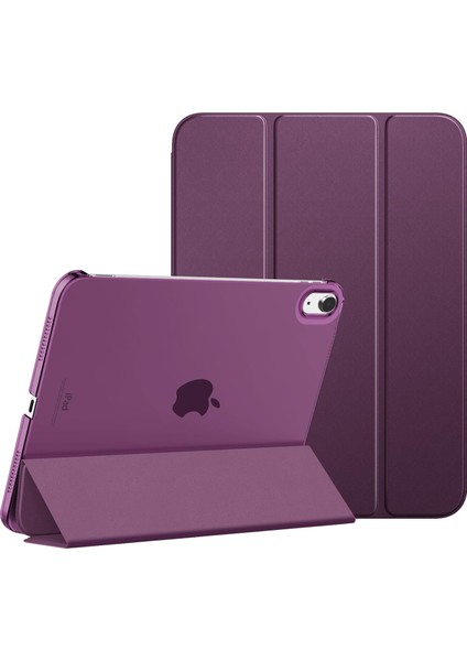 Apple Air 5. Nesil (2022) 10.9 Yatay Standlı Uyku Modlu Basic Arkası Sert Smart Kılıf A2588 A2589 A2591