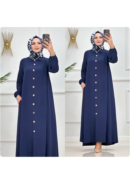 Ayrobin Kumaş Yazlık Büyük Beden Günlük Tesettür Ferace ST2156 fiyatları