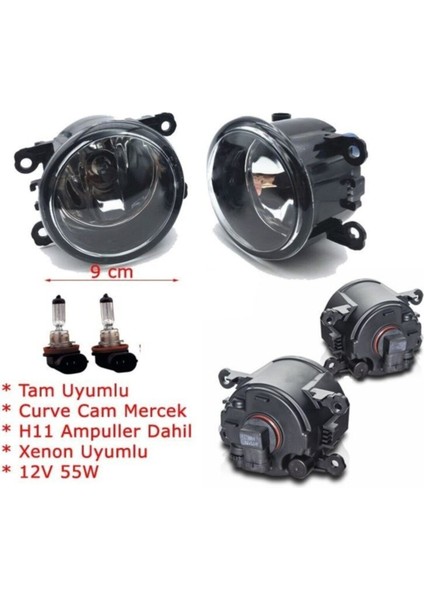 Suzukı Swıft 05-11 Splash Jımny 08-14 Sis Farı Seti 2 Adet Takım