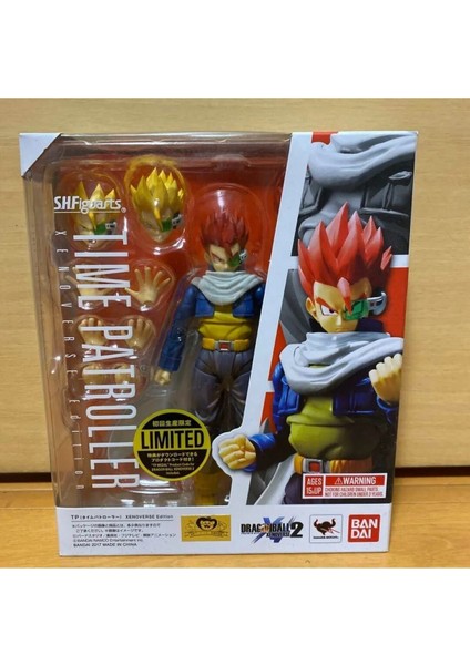 Tamashii Nations S.h. Figuarts Time Patroler "dragon Ball: Xenoverse" Action Figure Figür