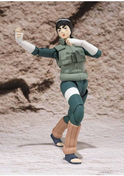 Tamashii Nations S.h. Figuarts Rock Lee "naruto Shippuden" Figure Aksiyon Figürü